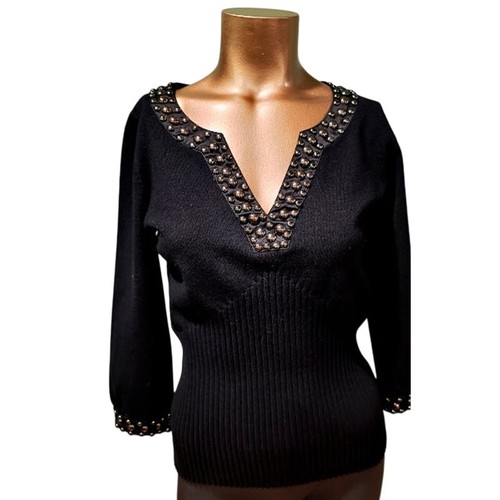 Belldini ribbed neck - belldini, v-neck